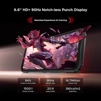 DOOGEE Blade20 Play 5G Rugged Smartphone Android 15 Gemini Al 10300mAh Battery 6.6'' Display AI Camera Mobile phone