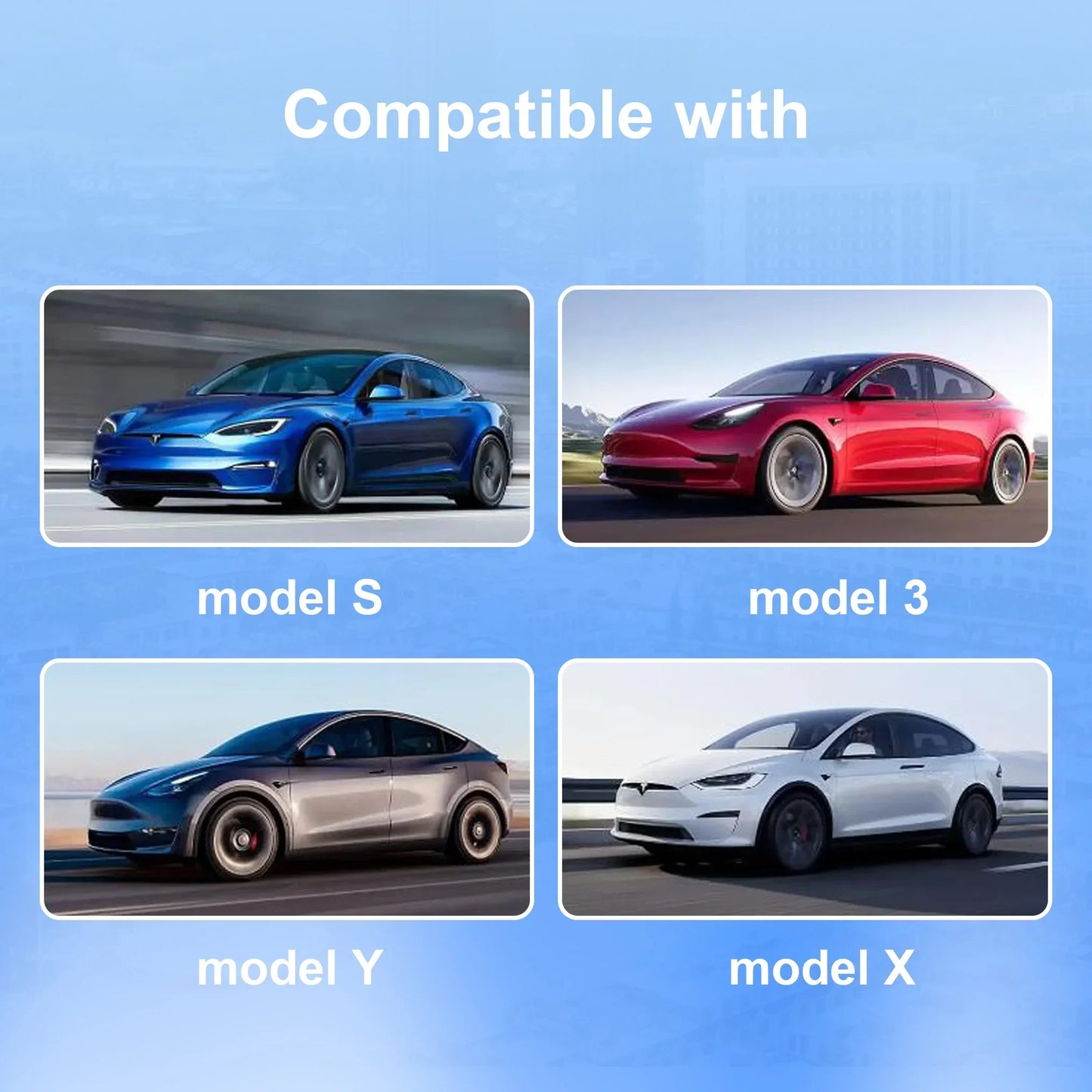 feyree EV Charger Portable 3.5kW Tesla NACS Charger Plug 1.8" LCD Screen with Set Delay Schedule Charging Station for Tesla Cars