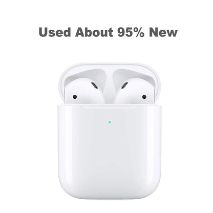 Used Refurbished Apple AirPods Pro 2nd wireless Bluetooth earphone H2 chip wireless charging box Active Noise With box Original