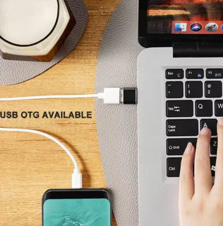 Mini Type C to USB Adapter 3.0 USB-C Male OTG A Female Data Connector For MacBook Pro iPad Mini 6/Pro MacBook Air Type C Device - Universal Market