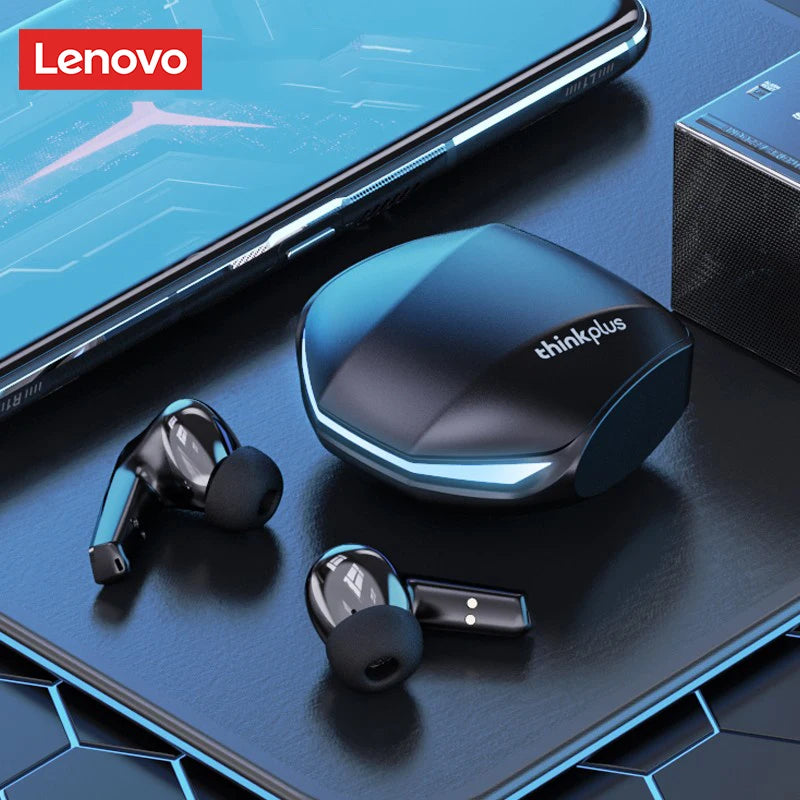 Original Lenovo GM2 Pro 5.3 Earphone Bluetooth Wireless Earbuds Low Latency Headphones HD Call Dual Mode Gaming Headset With Mic - Universal Market