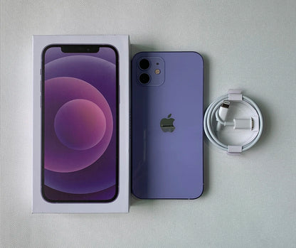 Original Apple iPhone 12 5G Mobile Phone Face ID 64GB/128GB NFC 6.1" Super Retina XDR OLED A14 IOS Hexa-Core iphone 12