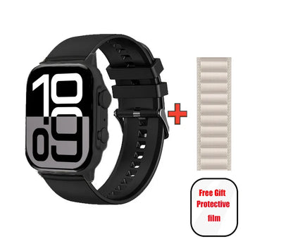 Microwear Smart Watch Ultra 4 Pro Series 10 49mm Gesture Answer ChatGPT NFC Compass Waterproof Sport Smartwatch For Android ios