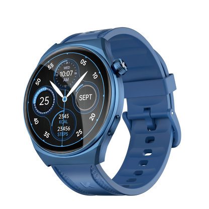 KUMI GW6 Smart Watch with ChatGPT AI Assistant, 1.43" AMOLED Display, Bluetooth Call, 100+ Faces, Fitness Tracker,  Waterproof