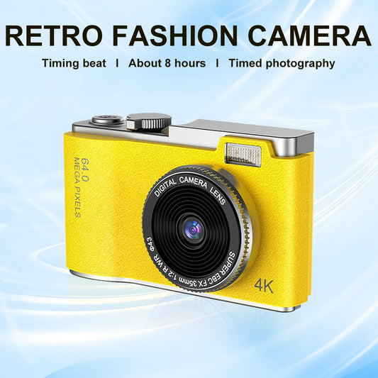 Kid Digital Camera for Children Camcorder Rechargeable Cameras Vlogging Camera 2.4" Rechargeable for Kid Beginner Photography - Universal Market