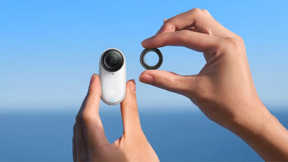 Insta360 GO 3S Camera 4K Thumb Magnetic Action Camera with FlowState Stabilization 10m Waterproof Apple Find My Vlog