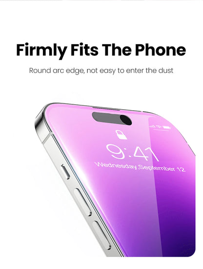 UGREEN 2PCS Privacy Screen Protector For iPhone 15 14 13 Pro Max Anti-Spy Tempered Glass For iPhone 14 Plus Screen Protectors
