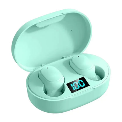 E6S TWS Bluetooth Earphones Wireless Bluetooth Headset Noise Cancelling Headsets With Microphone Headphones For Xiaomi Redmi - Universal Market