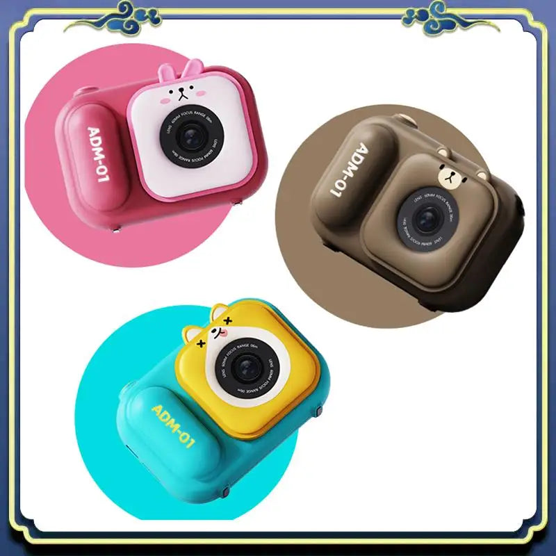Portable S11 48MP Handheld Bracket HD Dual-Lens Children Camera With Photo Video Support Fixed Multifunctional Camera, Easy Inst