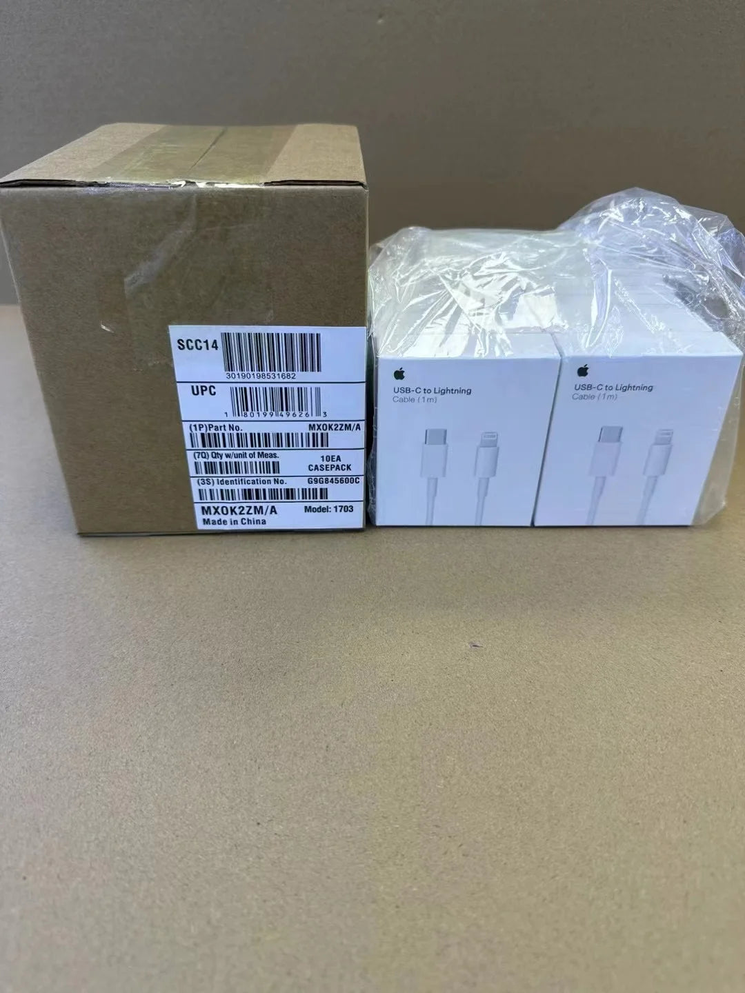 Apple USB-C Woven Charge Cable USB-C to Lightning Cable Lightning to USB Cable with Fast Charging Capability For iphone16Pro Max