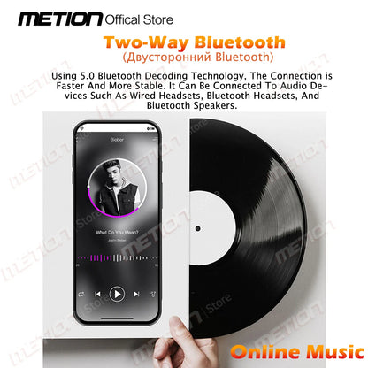 MP3 Mp4 Player Bluetooth 5.0 Wifi MP5 Android with Multiple Language/Google Service/youtube/Spotify/Free APP/Speaker/Browser/FM