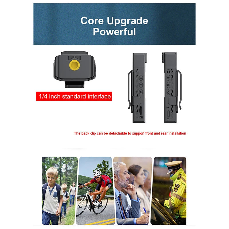 Xiaomi NEW Wifi Hotspot Mini Camera 4K Portable Digital Video Recorder Body Camera Night Vision DVR Miniature Camcorder - Universal Market