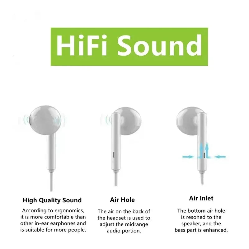 Original Headphones For Apple iPhone 16 15 14 13 11 12 Pro Max Plus In-ear Lightning 3.5MM Wired Bluetooth Earphones Accessories - Universal Market
