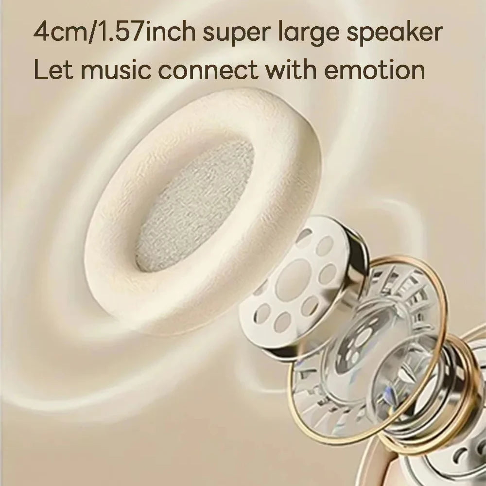 Bluetooth 5.3 Headsets Gaming Headphones Dual Mode Wireless Earphones Foldable Noise Reduction Music Headsets For iPhone Xiaomi - Universal Market