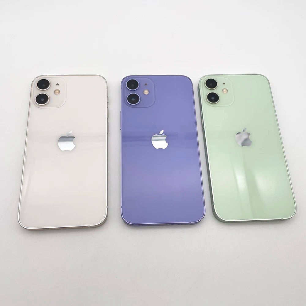 Original Unlocked Apple iPhone 12 mini 4GB RAM 64/128/256GB ROM 5.4" FaceID NFC Super Retina XDR OLED Fast Shipping 5G CellPhone