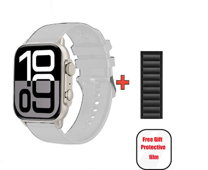 Microwear Smart Watch Ultra 4 Pro Series 10 49mm Gesture Answer ChatGPT NFC Compass Waterproof Sport Smartwatch For Android ios