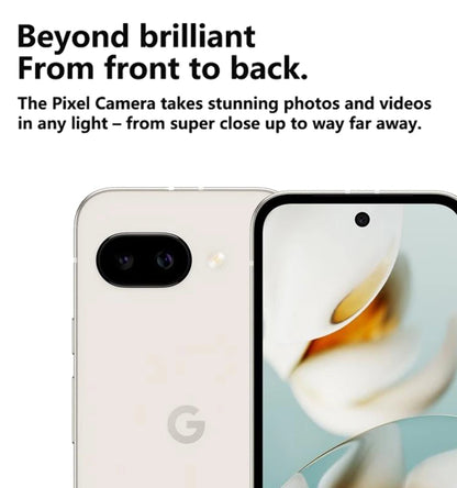 Brand New Google Pixel 9a 6.3" 1080 x 2424 pOLED 120Hz 5100mAh Wired Google Tensor G4 Titan M2  8G RAM 128 / 256G Smartphone