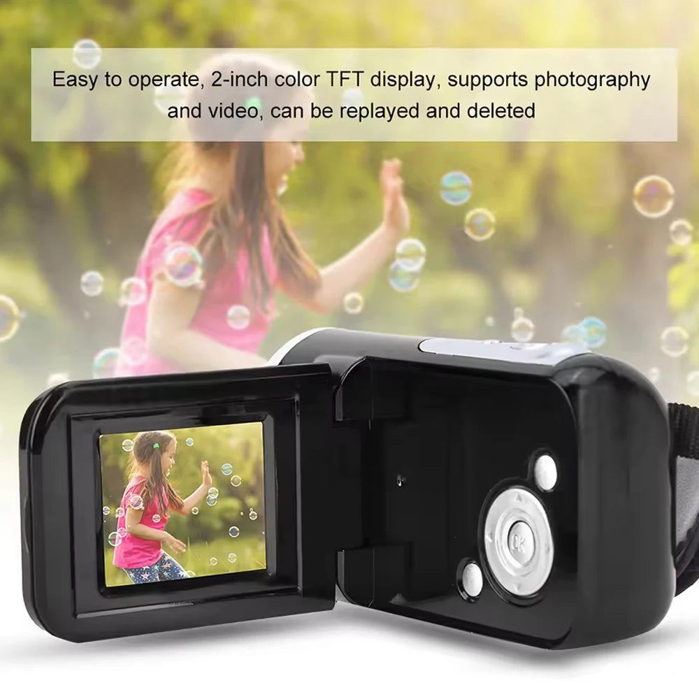 32GB 1080P 16MP 16X Zoom Digital Camera With Fill Light 2.0'' Rotatable Screen Camcorder HD Video Recorder Camera Birthday Gift