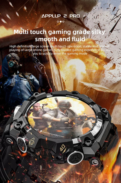 2025 New LOKMAT Sport 4G Android Smartwatches, SIM Card 4GB+64GB HD Dual Camera Video Call GPS NFC Wifi Fitness Phone Watch