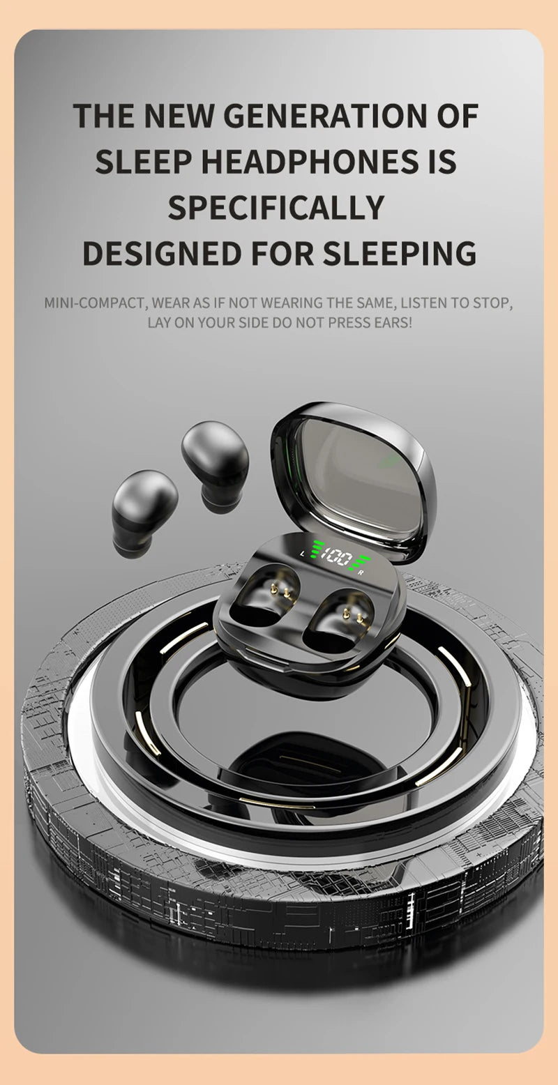 Xiaomi Mini Wireless Bluetooth 5.3 Headset Small Earbuds Sleep Work Music Sports Invisible HD HIFI Bass Sound Quality Earphones - Universal Market