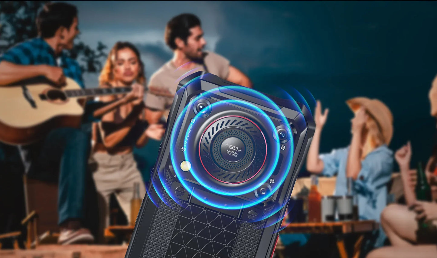Oukitel WP33 Pro Rugged 5G Smartphones 6.6Inch FHD Octa Core 24GB+256GB Android 13 Mobile Phone 64MP 22000mAh 33W Fast Charging