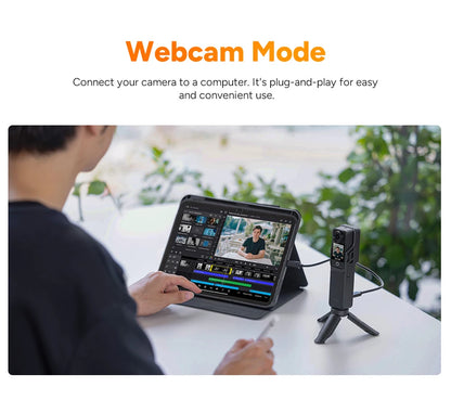 SJCAM C400 4K 30fps Dual Screen Action Camera with 90 Degree Flip Touch Screen 6 Axis Gyro Stabilization Long Battery Life - Universal Market