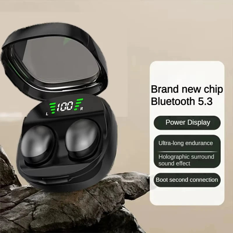 Xiaomi Mini Wireless Bluetooth 5.3 Headset Small Earbuds Sleep Work Music Sports Invisible HD HIFI Bass Sound Quality Earphones - Universal Market