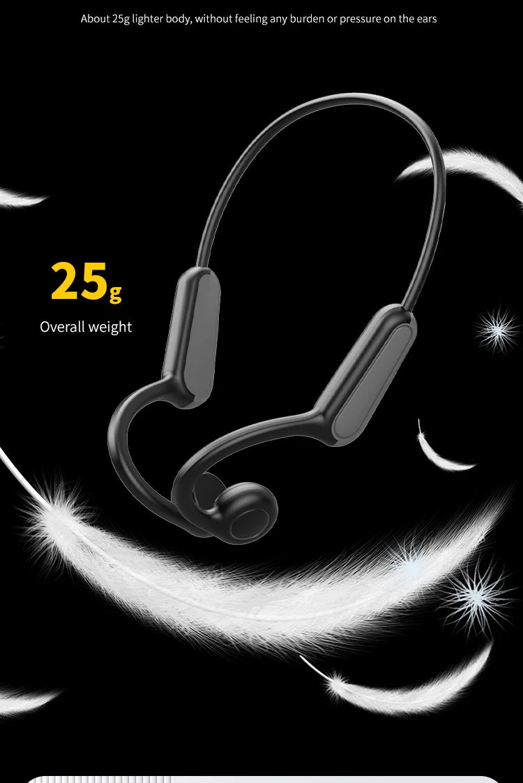 Xiaomi Mijia Bone Conduction Earphones Bluetooth 5.3 Sports Wireless Headphones Ear Hook Waterproof Headset for Running Driving - Universal Market
