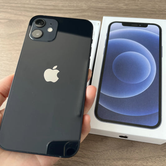 CN&US Version Original Apple iPhone 12 64GB 128GB 256GB ROM 6.1" Genuine Super Retina OLED Face ID NFC IOS Unlocked 5G iPhone12 - Universal Market