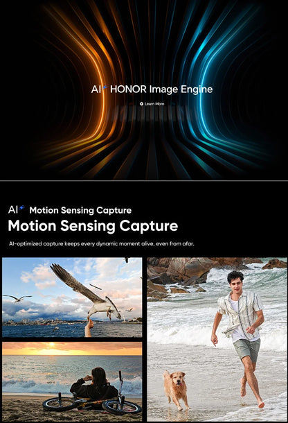 Original New Arrival HONOR Magic7 Pro Global Version 5G Smartphone Snapdragon 8 Elite 6.8''120Hz Display 100W Fast Charger IP69
