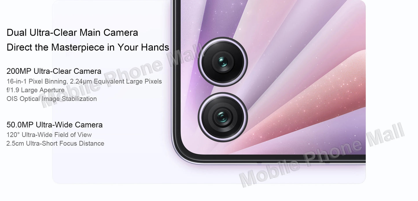 Original HONOR Magic V Flip 2 5G Foldable Phone 6.82 Inches OLED Display Snapdragon 8 Gen 3 Camera 200MP Google Play Smartphone