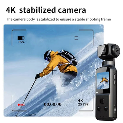 4K Pocket Digital Camera 1.33Inch Screen 270 Degrees Rotate Wifi Transmission Record Portable Sport Motion Camera-Y96A