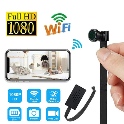 Mini Camera 1080P HD WiFi Camcorder DIY Portable Wireless Module Video Recorder Motion Detection P2P Camera Support Remote View - Universal Market