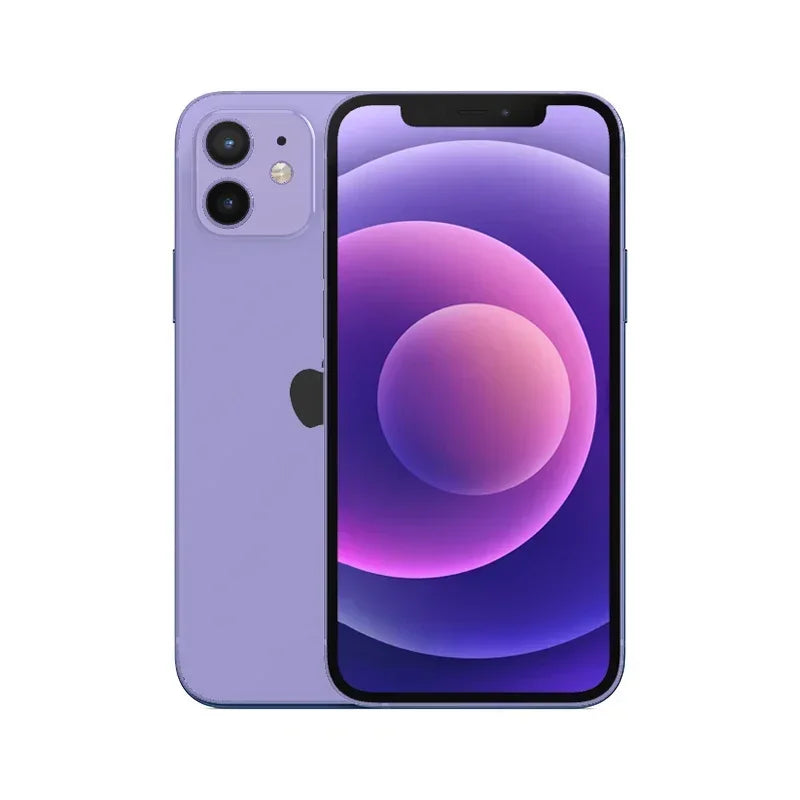 Original Apple iPhone 12 5G Mobile Phone Face ID 64GB/128GB NFC 6.1" Super Retina XDR OLED A14 IOS Hexa-Core iphone 12