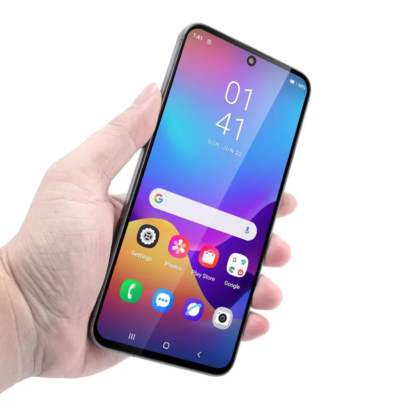 Global Version Smartphone W&O A56 4G Android 14 Dual SIM 6.7 Inch HD+ 8GB+128GB Mobile phone 5200mAh 26MP Camera Cellphone