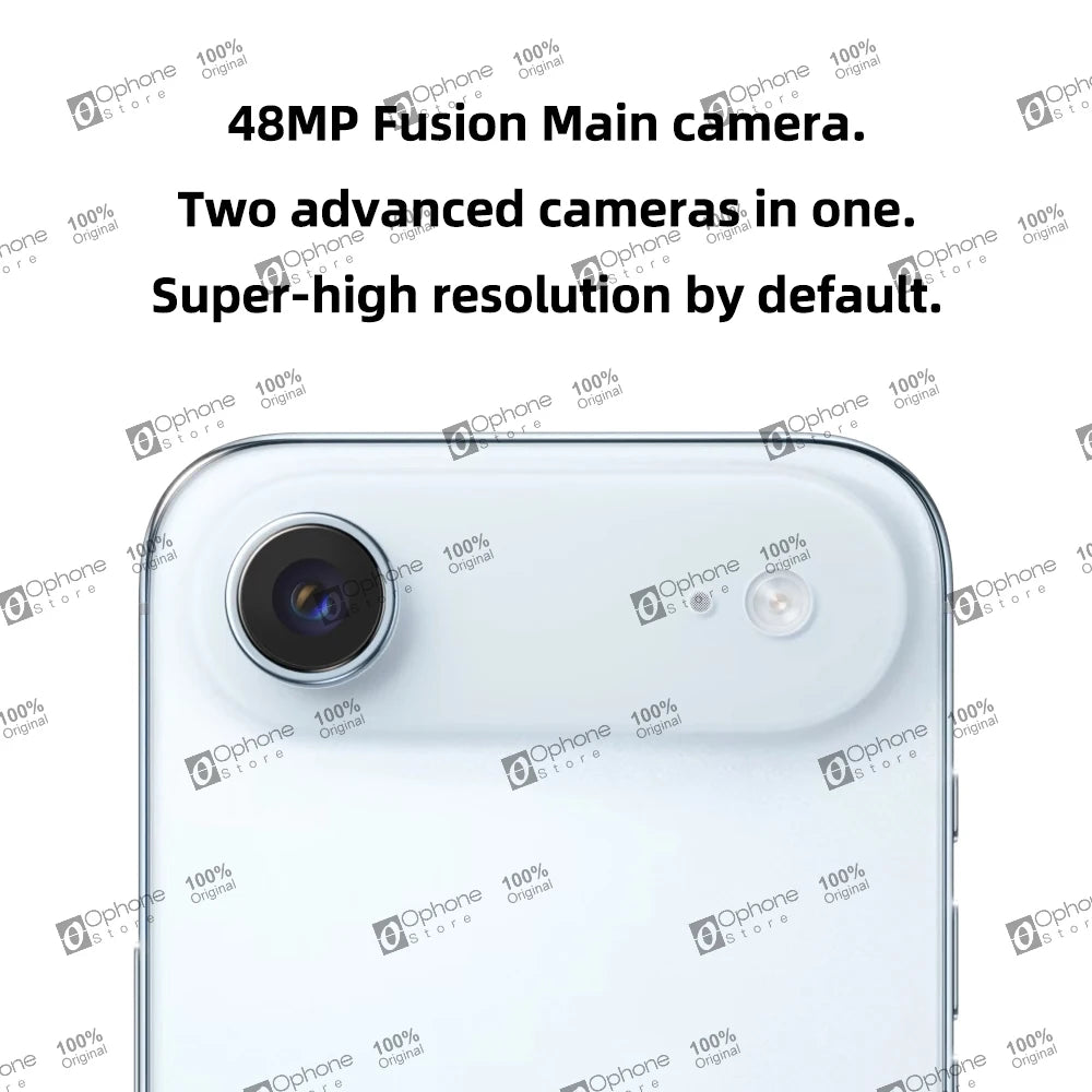 New iPhone Air Smartphone A19 Pro 5.6mm Thin 120Hz 6.5” XDR Display 18MP Front Camera 48MP Main Camera All Day Battery Life