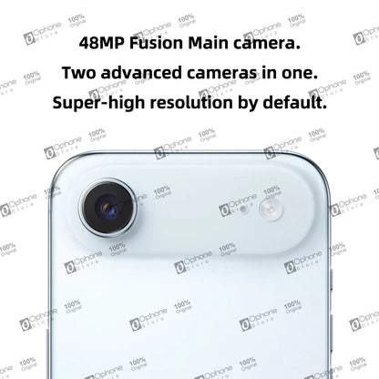 New iPhone Air Smartphone A19 Pro 5.6mm Thin 120Hz 6.5” XDR Display 18MP Front Camera 48MP Main Camera All Day Battery Life