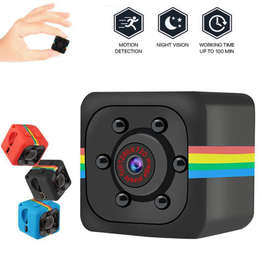 SQ11 Car Video Recorder Mini HD Cameras 1080P Sport DV Recorder Portable Small Cam Camcorder Outdoor Indoor Security Cam Monitor - Universal Market