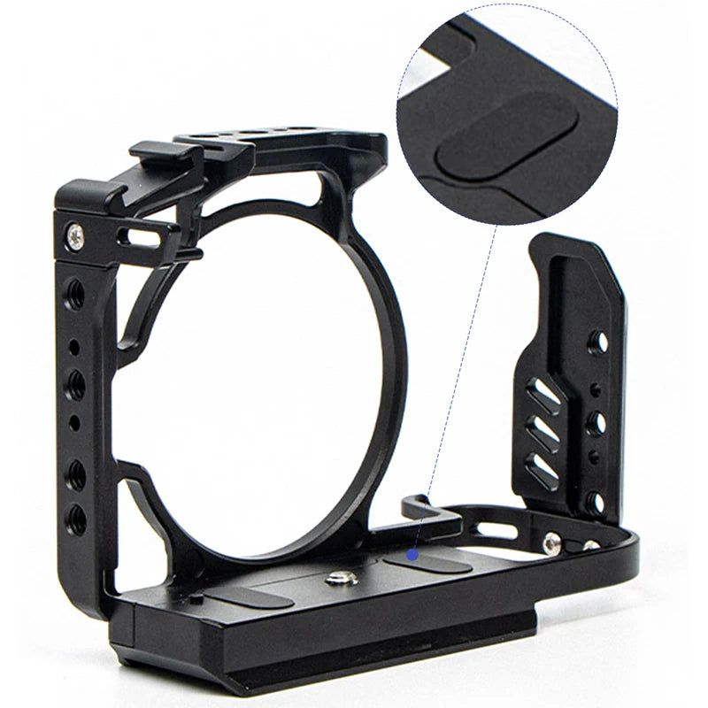 Suitable For Canon Eos R8 Rp Camera Case With Canon 1/4 Screw Hole Camera Bracket For Canon Eos R8 Camera Cage