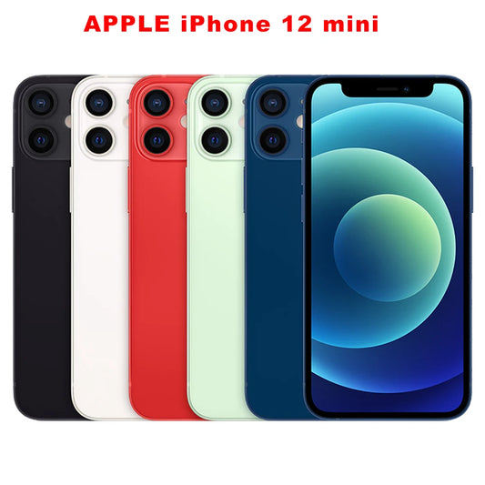 Original Apple iPhone 12 mini 5.4" 4G 5G 64GB/128GB/256GB ROM Dual 12MP A14 Chip IOS LTE Unlocked iphone 12MINI cellphone - Universal Market