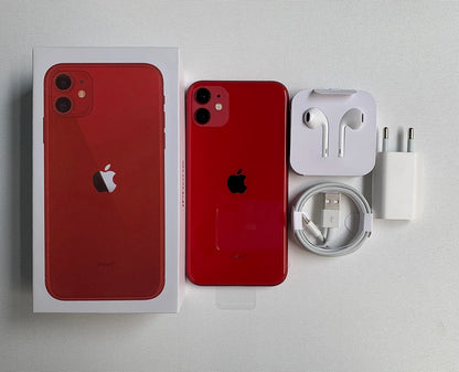 Original Apple iPhone 11 4G Mobile Phone NFC 64GB/128GB 6.1'' IPS LCD Dual 12MP A13 Bionic Hexa-core IOS iphone 11