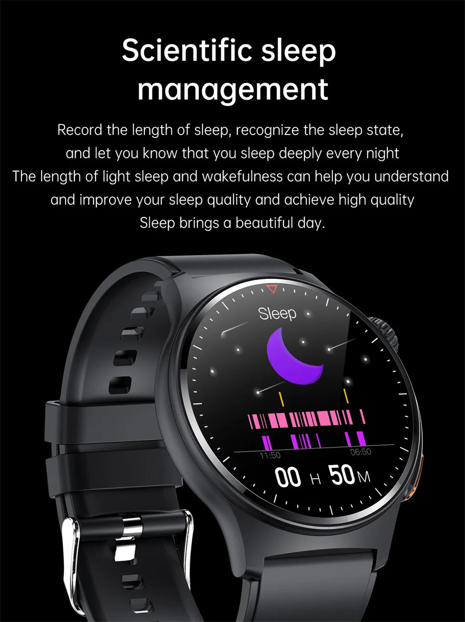2025 New Outdoor Sport Smart Watch GPS Track Health Monitoring AI Voice Waterproof Fitness Bluetooth Call Smartwatch For HUAWEI