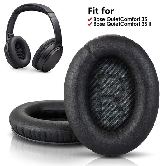 Replacement Ear Pads Earpads Headband for Bose QuietComfort QC 2 15 25 35 Ear Cushion QC2 QC15 QC25 QC35 SoundTrue Headphones - Universal Market