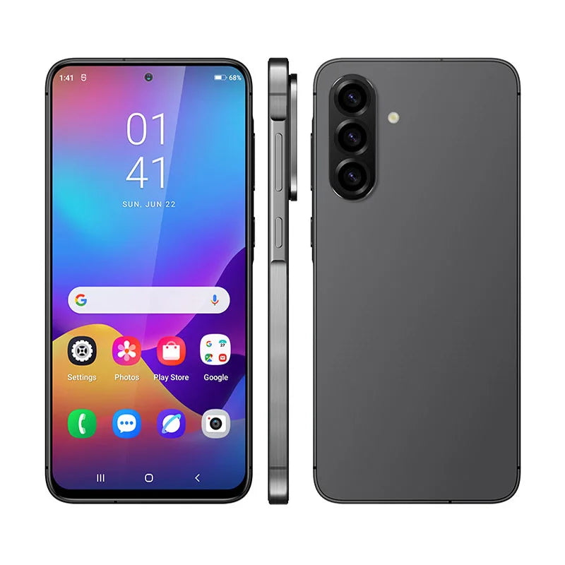 Global Version Smartphone W&O A56 4G Android 14 Dual SIM 6.7 Inch HD+ 8GB+128GB Mobile phone 5200mAh 26MP Camera Cellphone