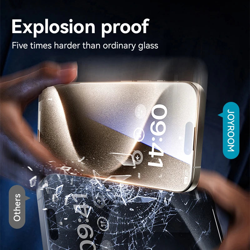 Joyroom Private Glass For iphone 17 16 15 14 ProMax Screen Protector Anti-spy Tempered Glass For iPhone Privacy Screen Protector
