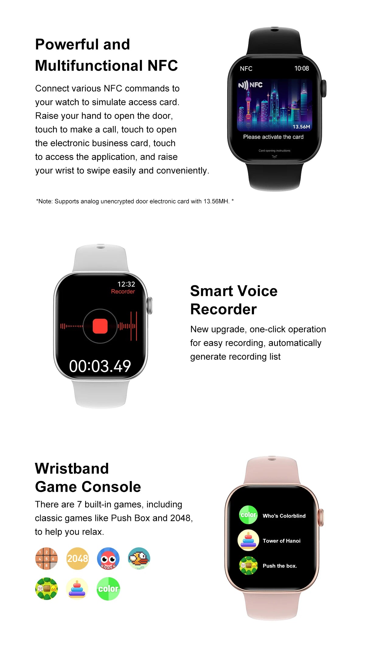 2025 New Series 10 For Apple Watch 10 SmartWatch 16G Memory Music Video NFC Bluetooth Call Waterproof Smartwatch For Android IOS