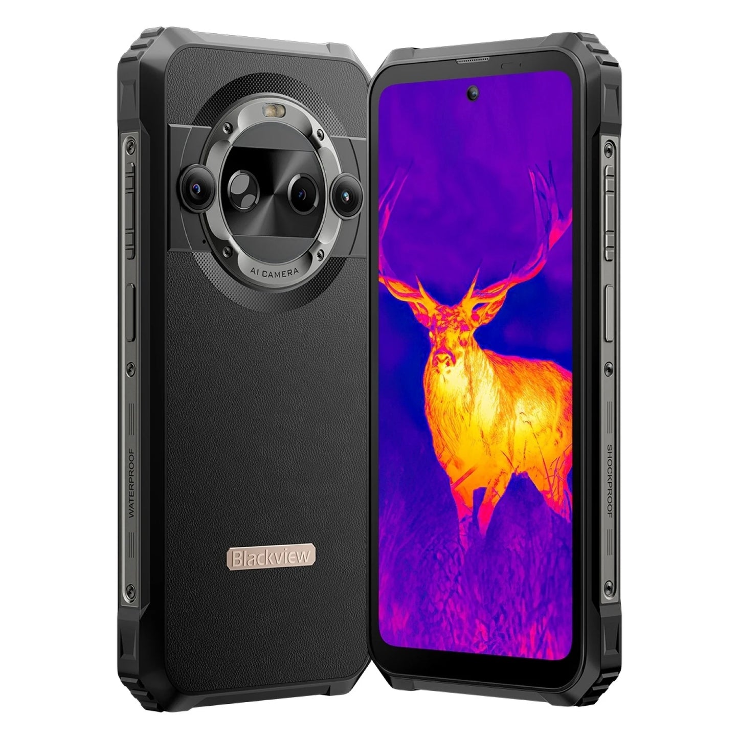Blackview BL9000 PRO 5G Rugged Smartphone 6.78'' 2.4K 12GB 512GB Thermal Imaging Camera FLIR® 8800mAh 120W Android 14 NFC