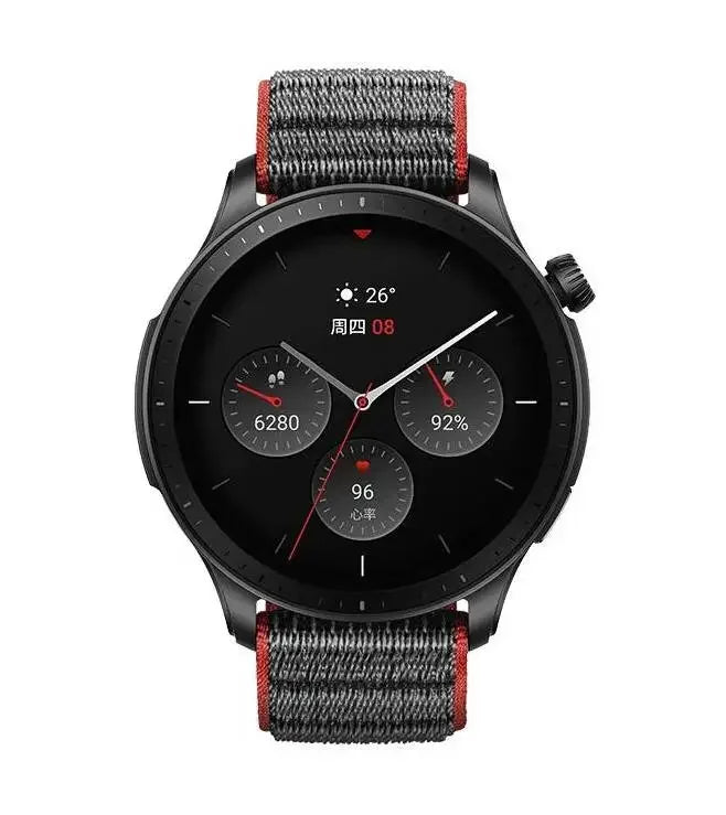 New Amazfit GTR 4 Global Version 46mm Smartwatch AMOLED Display Zepp OS App 14-day Battery Life GPS Watch for Andriod IOS Phone