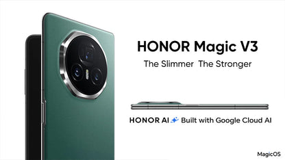 RU Express Global Version Honor Magic V3 5G Foldable LTPO OLED 120Hz Display 7.92" 50MP Camera Snapdragon 8 Gen 3 5150mA 66W NFC