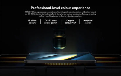 NEW 5G POCO F6 Pro Global Version Smartphone 256GB 512GB 1TB Snapdragon® 8 Gen 2 120W HyperCharge WQHD+120Hz Flow AMOLED Display